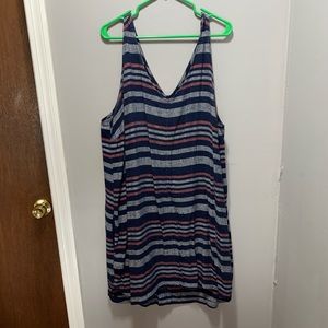 Old Navy size XXL boho striped dress